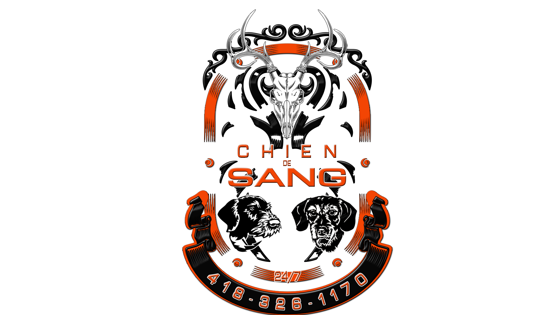 Logo chien de sang québec
